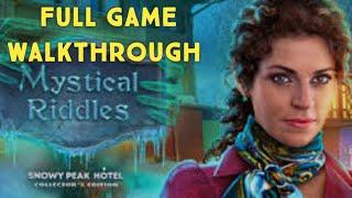 Mystical Riddles 1 Snowy Peak Hotel FULL Game Walkthrough