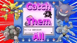 How to Catch ALL TRADE EVOLUTION POKEMON in Pokemon Red & Blue