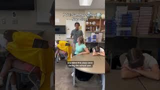 She’s not going to pass nap class if she keeps this up #funnyteacher #funny #teacher #napclass