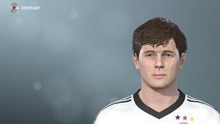 PES 2019 Andreas Moeller face build + stats (classic Germany, BVB)