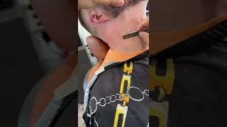 Giving your client that buttery-smooth neck shave #shavegel #shavingcream #barber #barberproduct