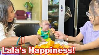 Lala, Chip and Xuka play together and enjoy fruits full of love and laughter!
