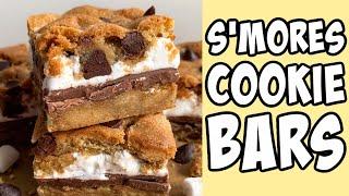 S'mores Cookie Bars! Recipe tutorial #Shorts