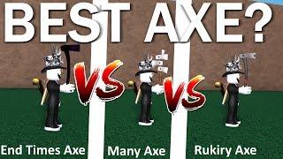 What's The Best Axe? Most Powerful Axe? Lumber Tycoon 2 Roblox