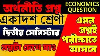 class 11 economics 2nd semester question paper