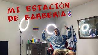 MI ESTACION DE BARBERÍA 2023| SETUP BARBER:: ChamoBlendz