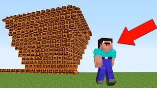 НУБ ПРОТИВ ЦУНАМИ ИЗ ТЫКВЫ В МАЙНКРАФТ КАК ВЫЖИТЬ НУБУ MINECRAFT ТРОЛЛИНГ ЛОВУШКА ЗАЩИТА МУЛЬТИК