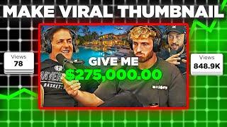 Make Thumbnails that Go Viral and Get More Views