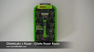 GiletteLabs x Razer - Gilette Razer Razor Unboxing