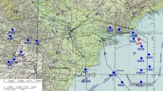 B-52 raid on Hanoi with combat livemap - 12/26/1972