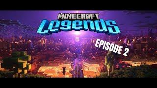 DESTROYING ALL PIGLIN OUTPOSTS and THE PORTAL in Minecraft Legends (Ep. 2)