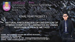 FINAL YEAR PROJECT 1 PROPOSAL PRESENTATION