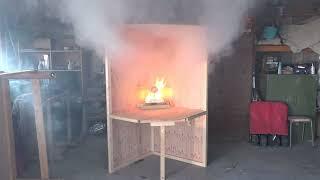 Performance Test of ELIDE FIRE extinguishing ball with a lithium ion battery fires