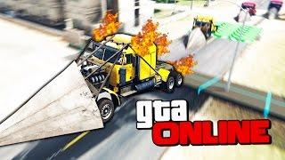 99 АДСКИХ ТАРАНОВ НА ПОЛОСЕ БЕЗУМИЯ!!! GTA 5 ONLINE (ГТА 5 ОНЛАЙН ГОНКИ)