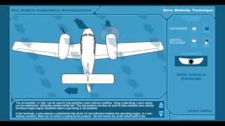 Multiengine Side Slip Simulator