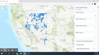 How to use FishNV to find a specific species.