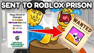 Sent to ROBLOX PRISON in Arm Wrestling Simulator... What Happens Next?