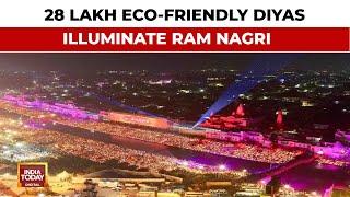 Ayodhya's Historic Diwali: 28 Lakh Eco-Friendly Diyas Illuminate Ram Nagri | India Today