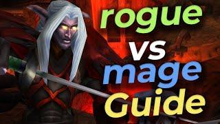 Classic Era WoW 1v1 Rogue vs Mage PVP Guide | World of warcraft