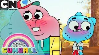 The Story of How Nicole Met Richard | Gumball | Cartoon Network UK