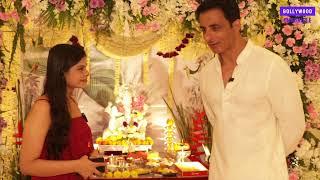 Sonu Sood Celebrates Ganesh Utsav in His New Home – A Joyous Festivity | Bollywood Chronicle