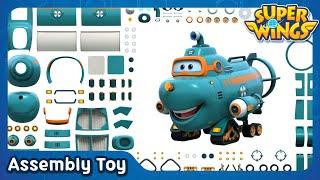 SuperWings Willy Assemble toy | 3D Assembly Toy | Super wings toys