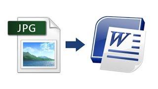 How to convert JPG to DOC,PDF,PowerPoint,Excel,Text,Etc