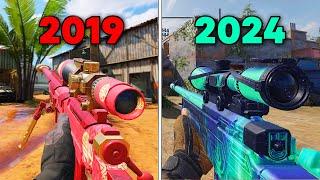 Sniping in 2019 VS 2024 in COD Mobile (Insane Progression)!