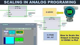 Analog Scaling Concept in PLC | What is scaling in PLC | | Norm X and Scale X in Siemens Tia Portal