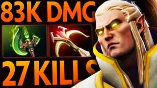 83K DAMAGE DEALT!! EPIC INVOKER vs QOP MID 27 KILLS GAME | Dota 2 Invoker