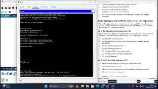 10 1 4 Packet Tracer   Configure Initial Router Settings || ALICHOZIN XI TKJ AXIOO