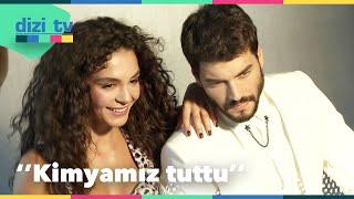 Ebru Şahin ve Akın Akınözü aralarındaki kimyayı anlattı! @Hercai