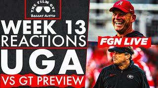 FGN Live: College Football Week 13 Chaos Reactions | Georgia vs Georgia Tech Preview