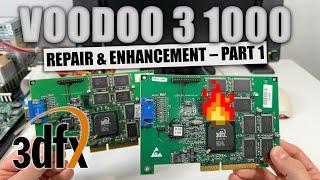 3dfx Voodoo 3 1000 Repair and Enhancements - Part 1