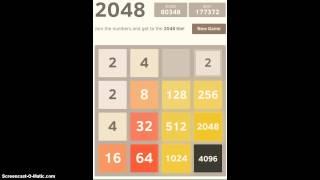 Hitting the 8192 block in 2048