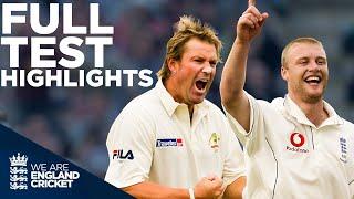 England Win By 2 Runs In An All Time Classic | England v Australia Full Test HIGHLIGHTS - 2005 Ashes