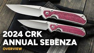 2024 Chris Reeve Annual Sebenza - Purple Heart Inlays - GPKNIVES Exclusive Overview