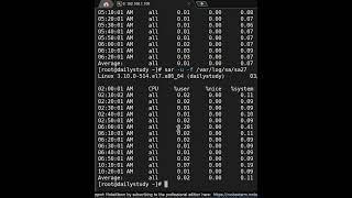 How to know system activity(SAR)  report for old time | DailyStudyLinux  #learnlinux #linuxlearning