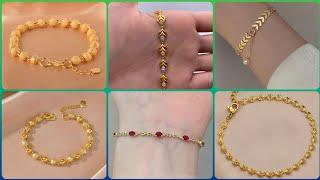 Gold Bracelet Design || Gold Bracelet || Bracelet Designs For Girls || Beauty and Fashion Trends ||