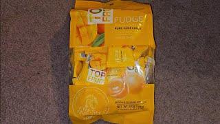 Korea Item Review Top Fruit Fudge Fruit Juice Soft Sweets Pure Juice Mango Flavor Candy Taste Test