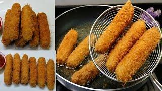 Chicken Russian Cutlet Recipe | Cheesy Chicken Kabab | Ramzan Special Recipe Chicken Russian Cutlet