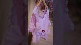 Levender colour ARIMU blouse with levender colour ARIMU Dokhon #arimu #arimublouse #arimudokhona