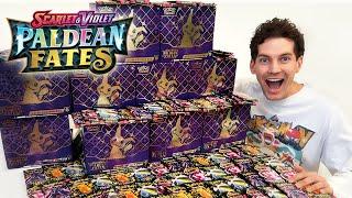 Opening 100x Pokémon Paldean Fates Booster Packs