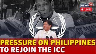 LIVE | Duterte Latest News | Pressure On Philippines To Join ICC | Philippines Latest News | N18G