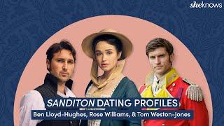 "Sanditon" Dating Profiles with Rose Williams, Ben Lloyd-Hughes and Tom Weston-Jones