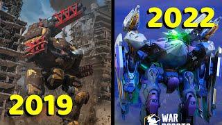 EVOLUTION of ALL TITANS in WALKING War Robots!