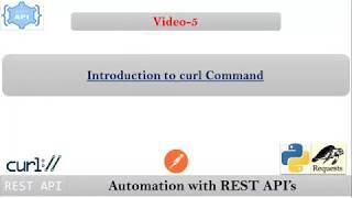 Basics of curl command  | Develop and Automate your stuff with Python Flask REST API's | Video-5