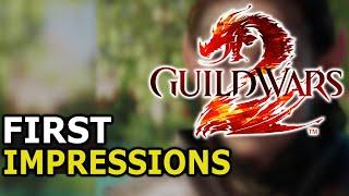 Playing Guild Wars 2 for the First Time! My First Impressions in 2022