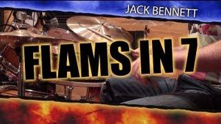 Jack Bennett demonstrating flams in 7 for PROLOGIX PERCUSSION