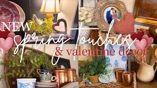 ROMANTIC COTTAGE DECORATE WITH ME FOR SPRING & VALENTINES DAY